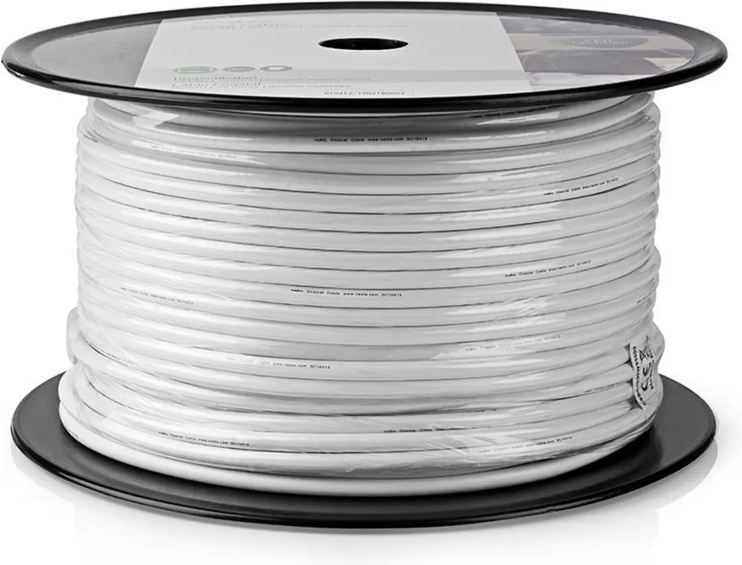 Nedis Coaxkabel RG59U 100m - Wit - afbeelding 6 van 6