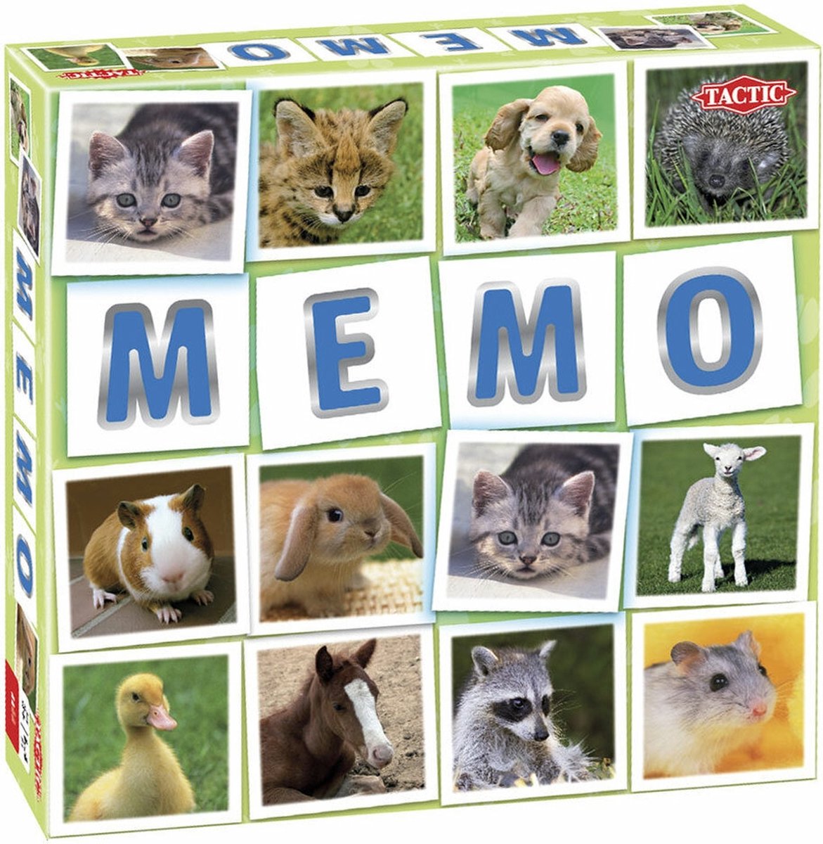 Tactic Memory - Kaartspel - Memo - Babydieren