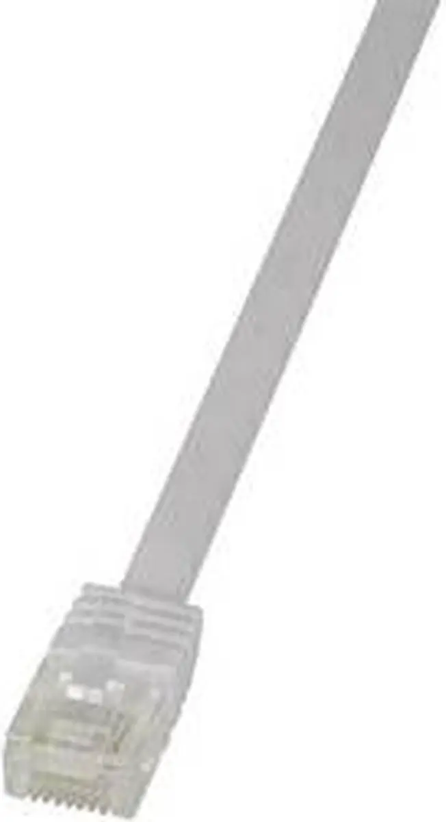 Logilink CF2051U Netwerkkabel CAT 6 Wit - 2m