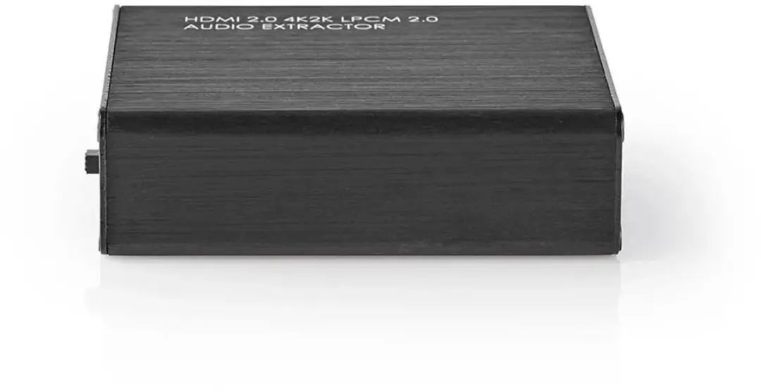 Nedis HDMI-Extractor VEXT3470AT - 4K@60Hz - Metaal Antraciet