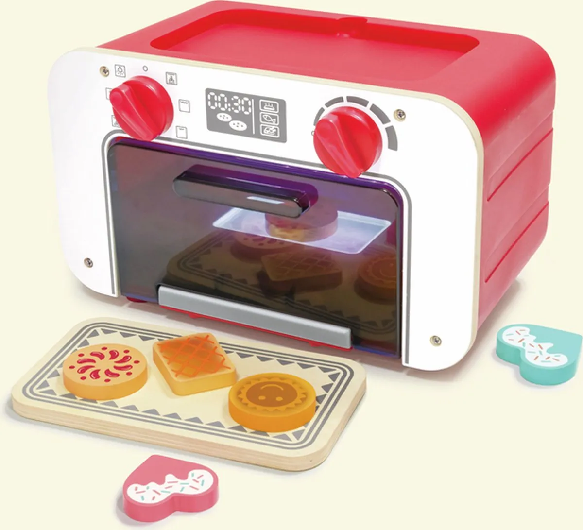 Hape Oven met kleurverandering - 3x AAA batterijen - Veelkleurig