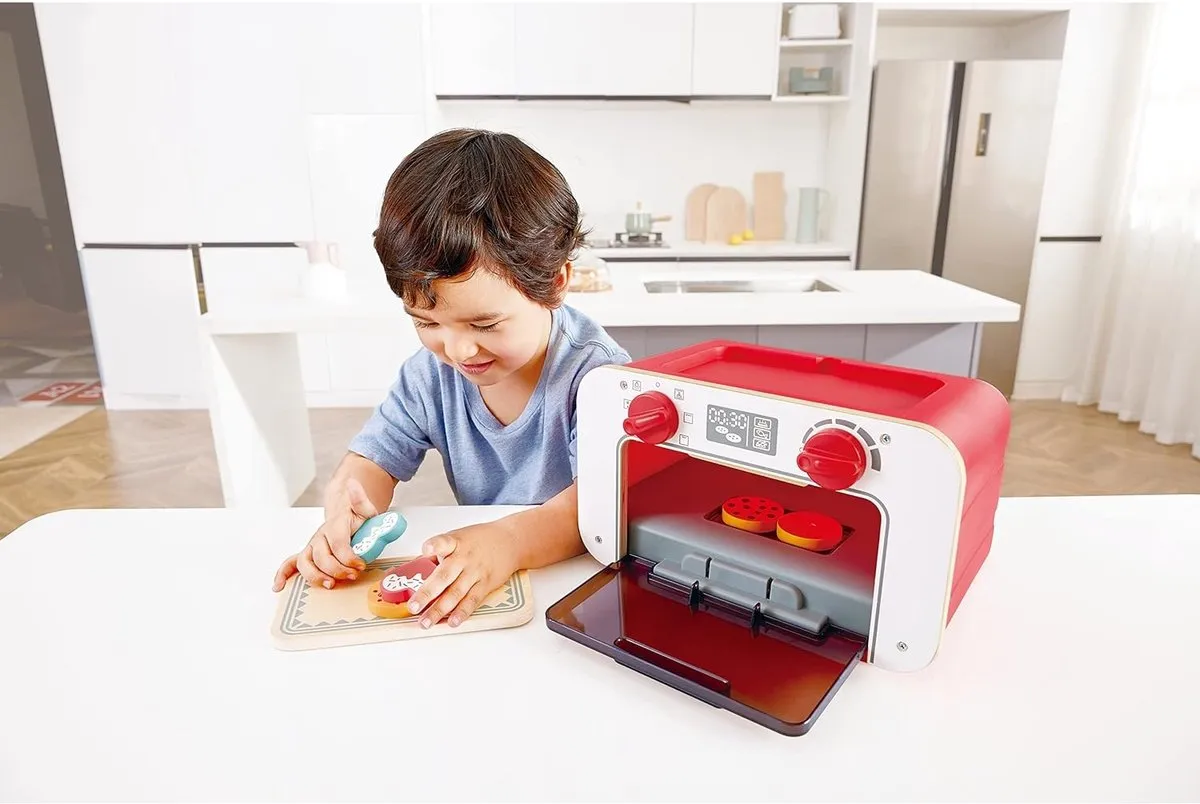 Hape Oven met kleurverandering - 3x AAA batterijen - Veelkleurig