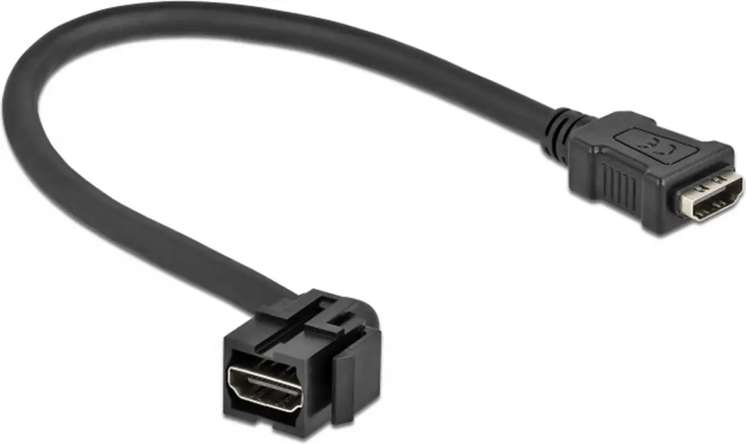 Delock HDMI Haaks Keystone Module 110° 4K30Hz