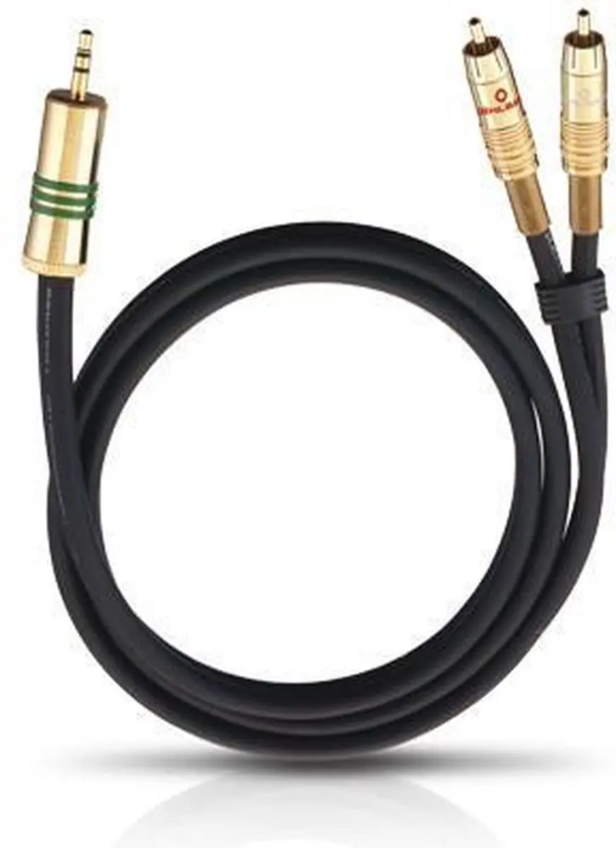 Oehlbach 2056 Cinch/Jack Audio Kabel 1m