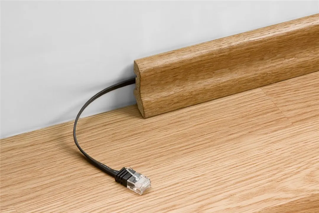 Goobay U/FTP CAT6 Platte Netwerkkabel Wit 1,5m - 10 Stuks