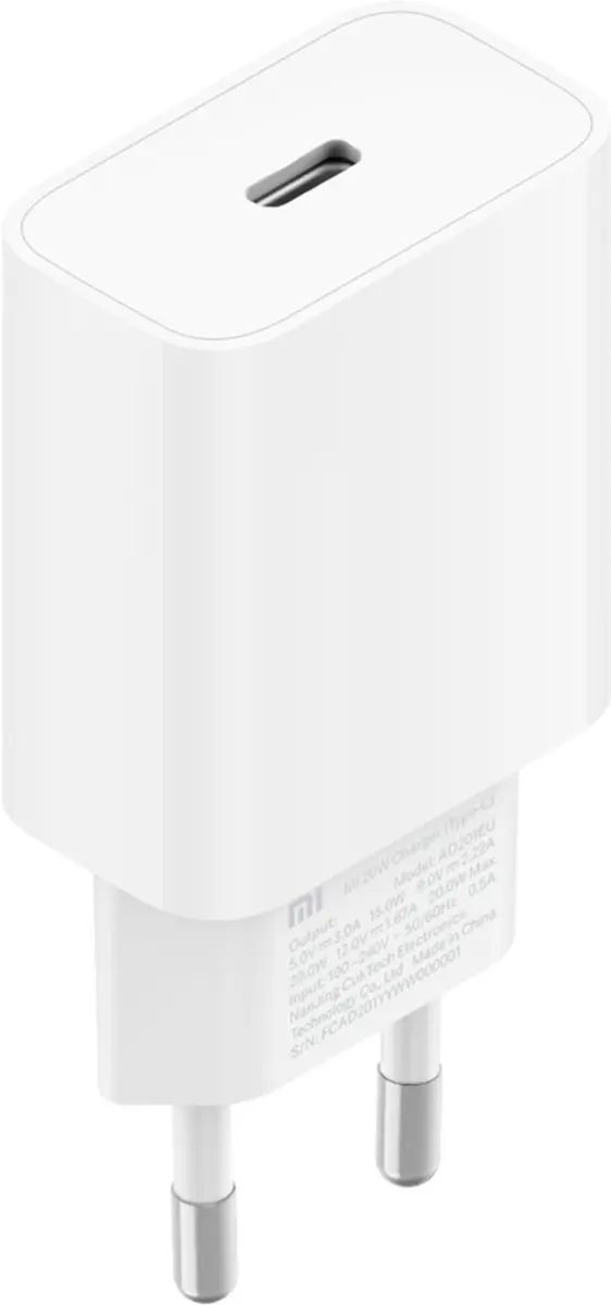 Xiaomi 20W Power Adapter Type-C AD201EU