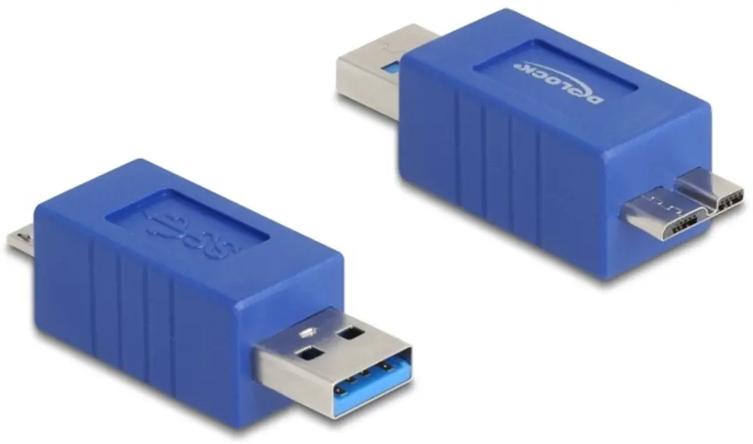 Delock USB 5Gbps Adapter Type-A naar Micro-B