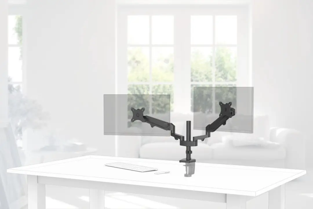 Hama Monitorhouder Gasveer 13-32" - Zwart - afbeelding 3 van 6