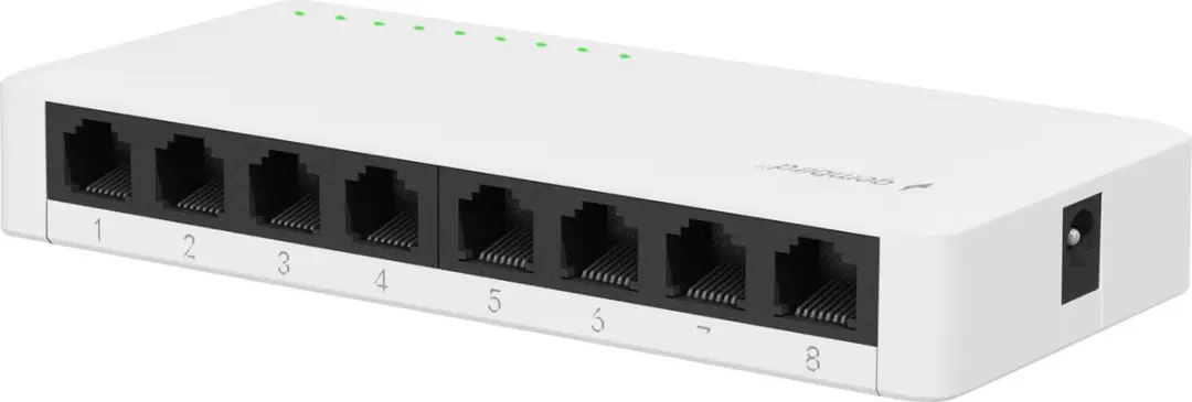 Gembird NSW-G8-01 Gigabit Ethernet Switch 8 Poorten