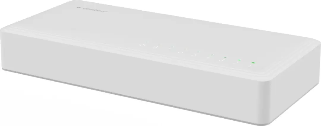 Gembird NSW-G8-01 Gigabit Ethernet Switch 8 Poorten - Wit