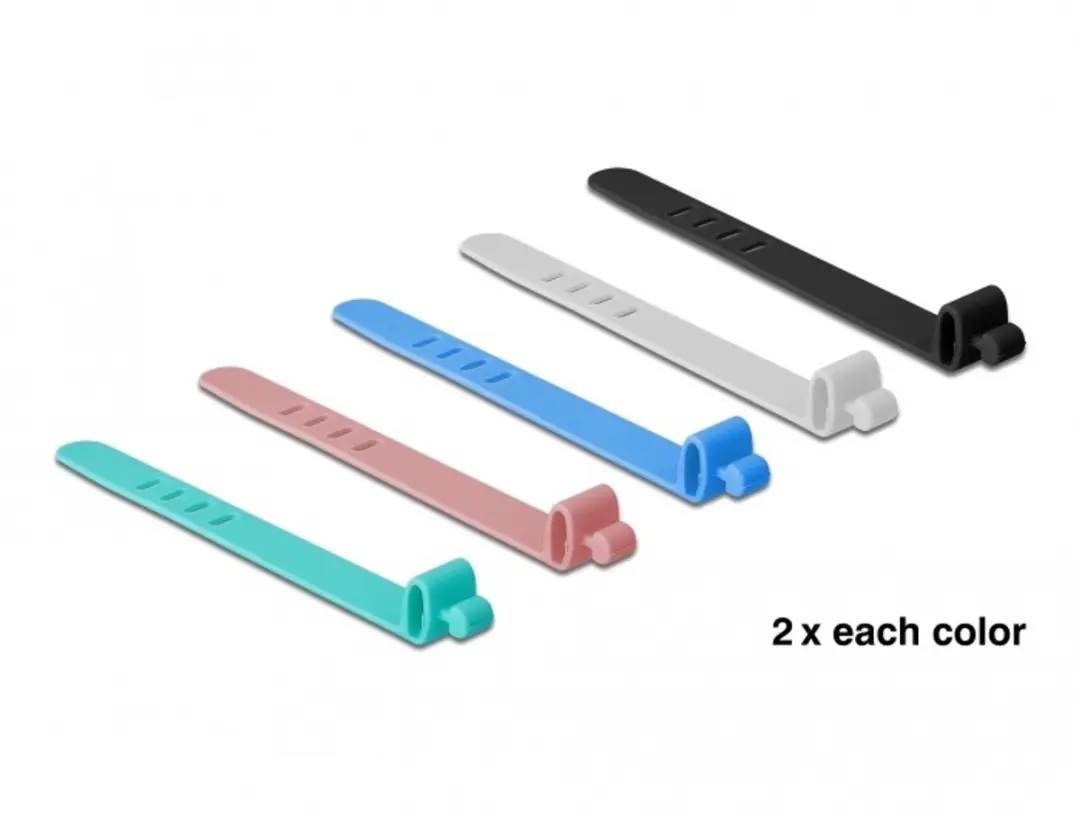 Delock Silicone Kabelbinders