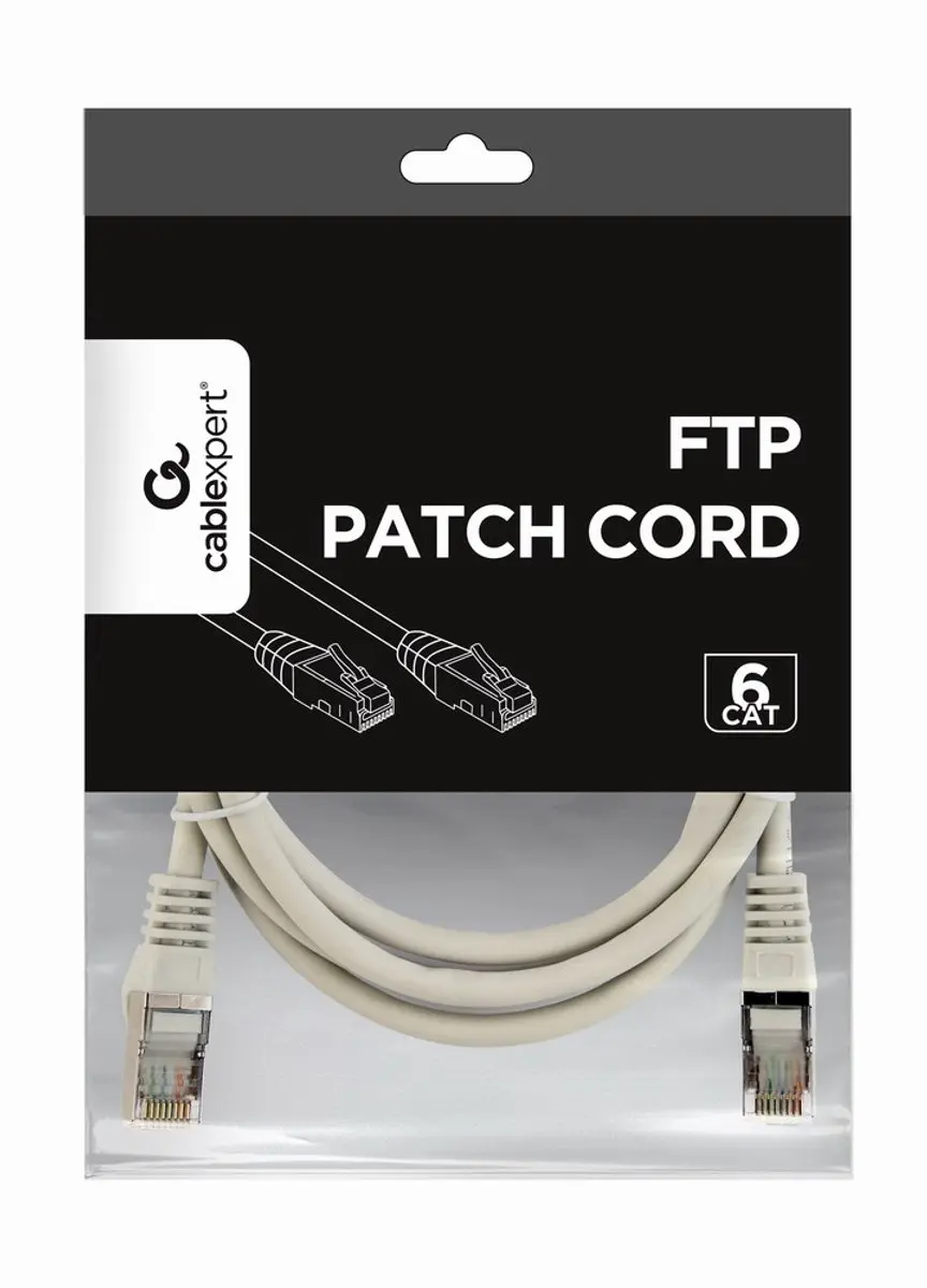 Gembird CablExpert FTP Cat6 Kabel 15m - Grijs
