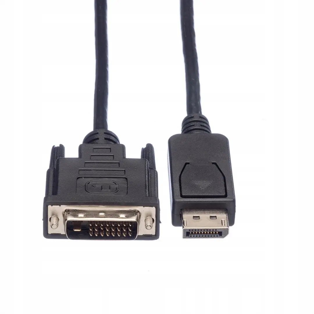 Roline DisplayPort naar DVI Kabel 24+1 - 5m - Zwart