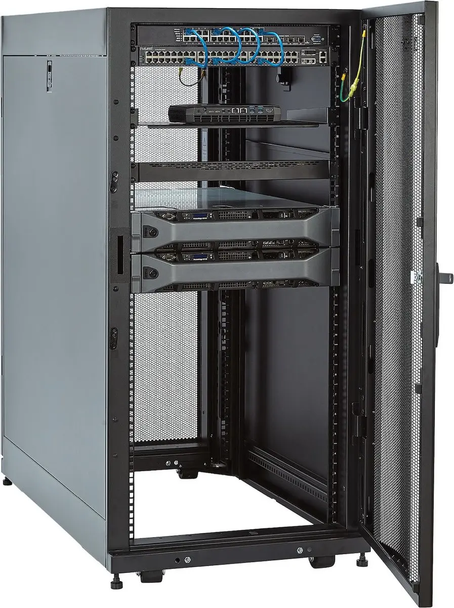 Startech RK2537BKM Serverkast 25U - 89cm Diep - Zwart