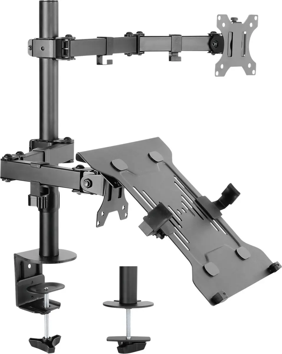 SpeaKa Professional SP-MM-302 Monitorbeugel 2x 32" - Zwart