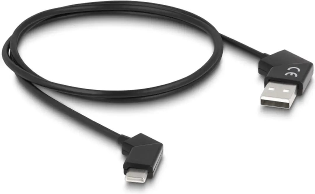 Delock USB 2.0 Type-A naar Type-C Kabel 60W - 1.2m - Zwart