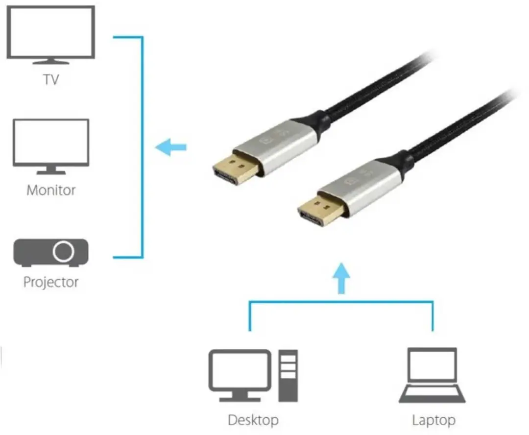 Equip 119265 DisplayPort Kabel 5m - Zwart