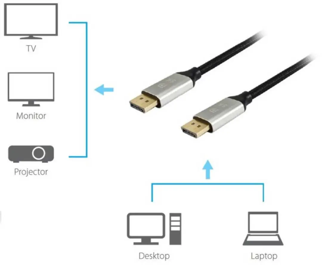 Equip 119265 DisplayPort Kabel 5m - Zwart
