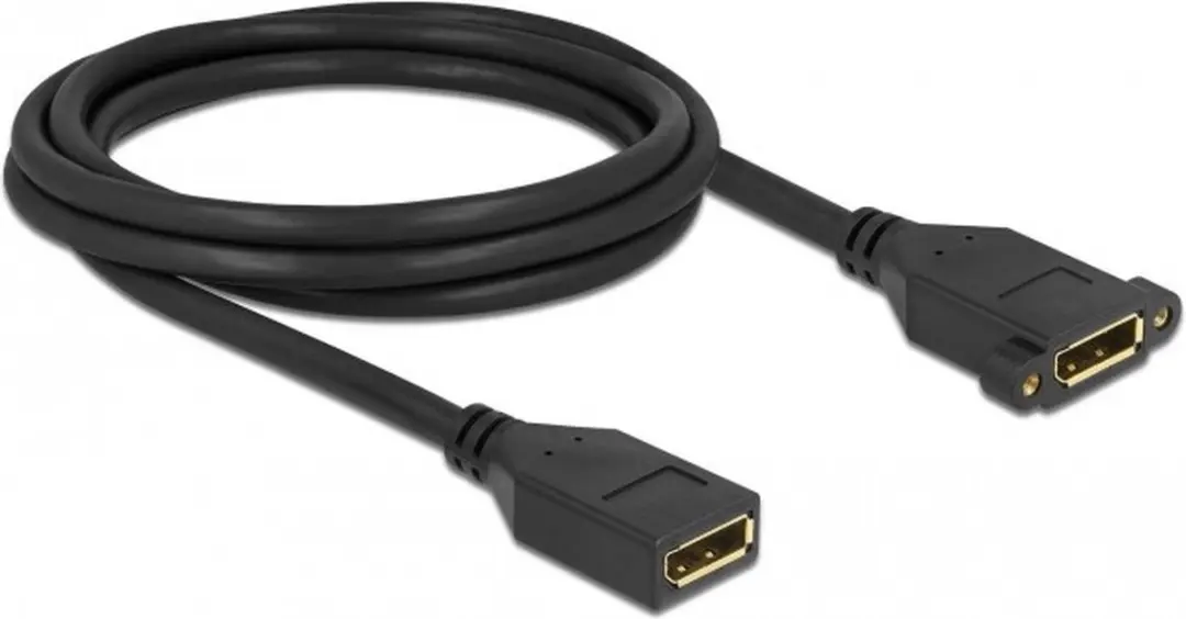 Delock DisplayPort Inbouwadapter 1.2 - 4K 60Hz - 2m - Zwart