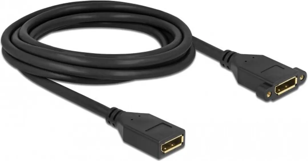 Delock DisplayPort Adapter V-V 1.2 4K 60Hz - 3m Zwart
