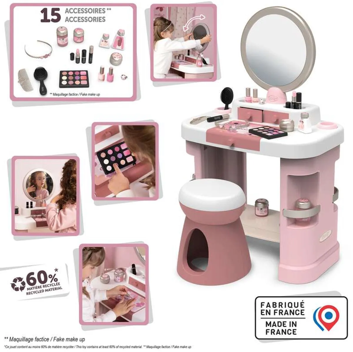Smoby My Beauty Schoonheidstafel 7600320257 - Multi Color