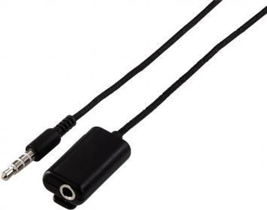 Hama 3-in-1 Microfoonadapter iPad - Zwart