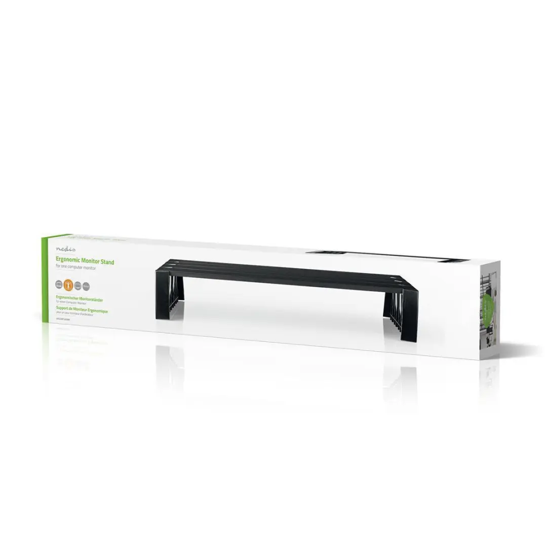 Nedis ERGOMFS300BK Monitorstandaard - 16 kg - Zwart