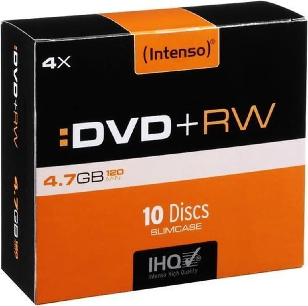Intenso DVD+RW 4,7Gb 4x jewelcase (10)