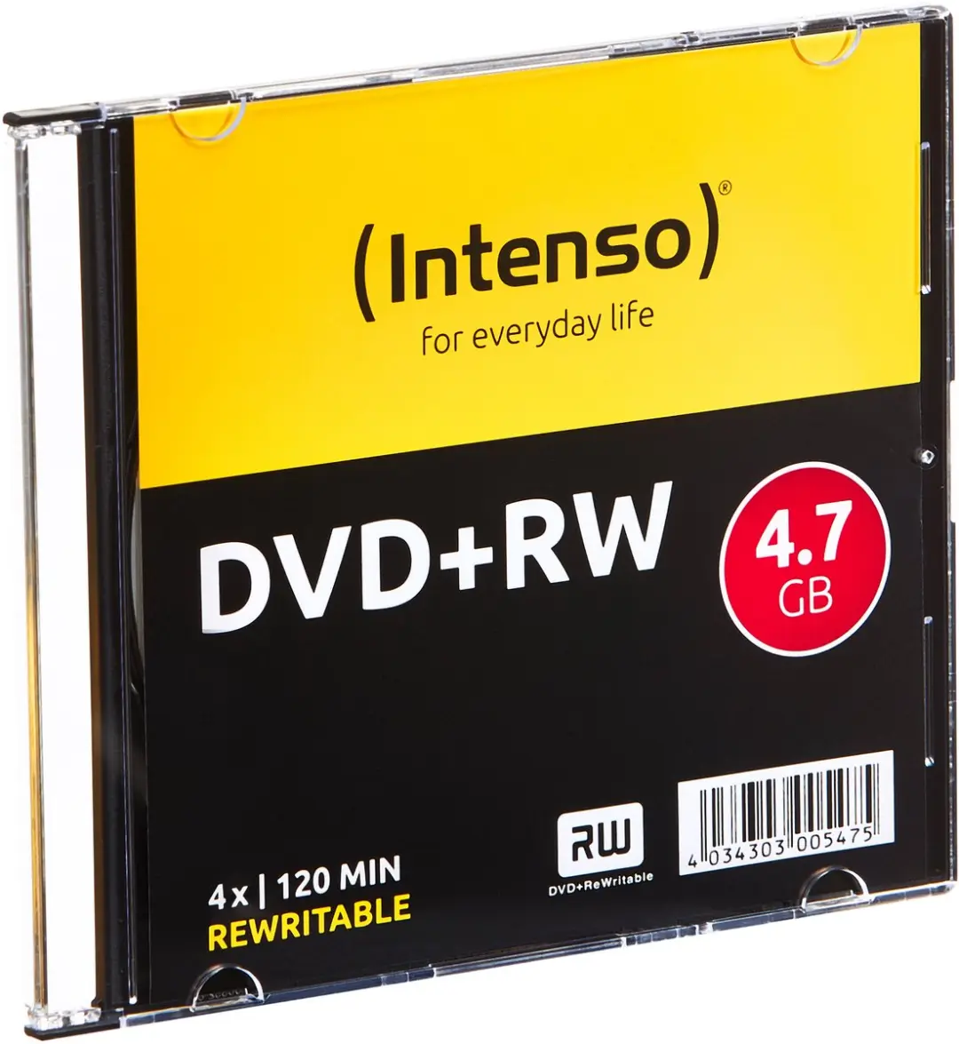 Intenso DVD+RW 4,7Gb 4x jewelcase (10)