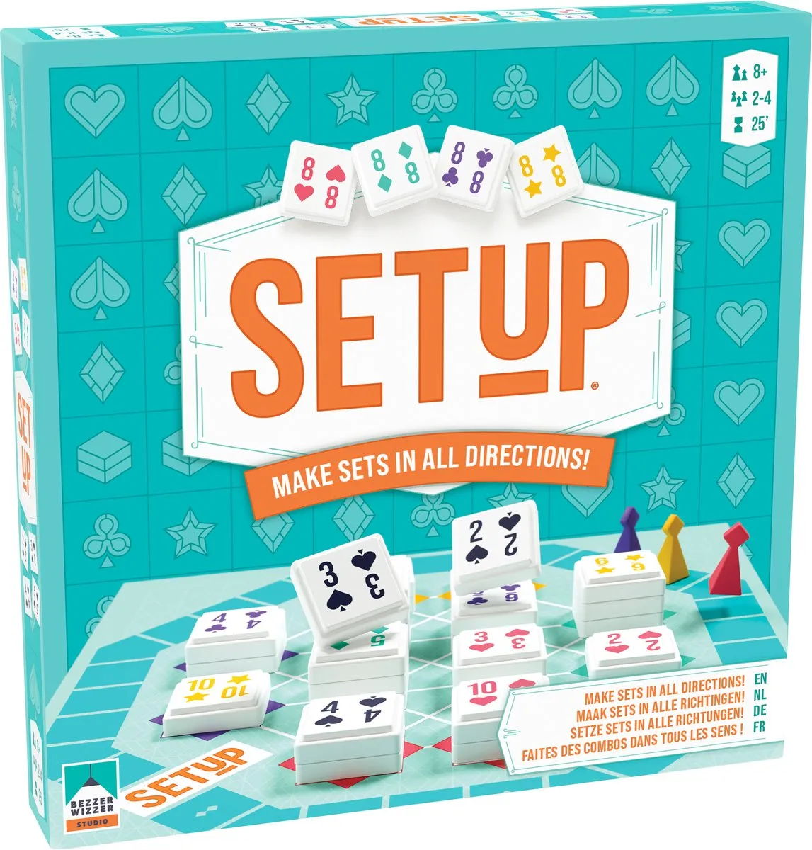 Asmodee Setup Strategisch Bordspel - 2-4 Spelers - 8+