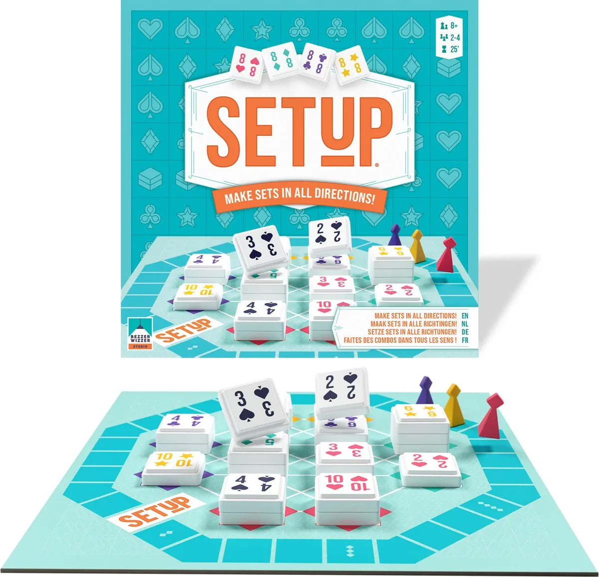 Asmodee Setup Strategisch Bordspel - 2-4 Spelers - 8+