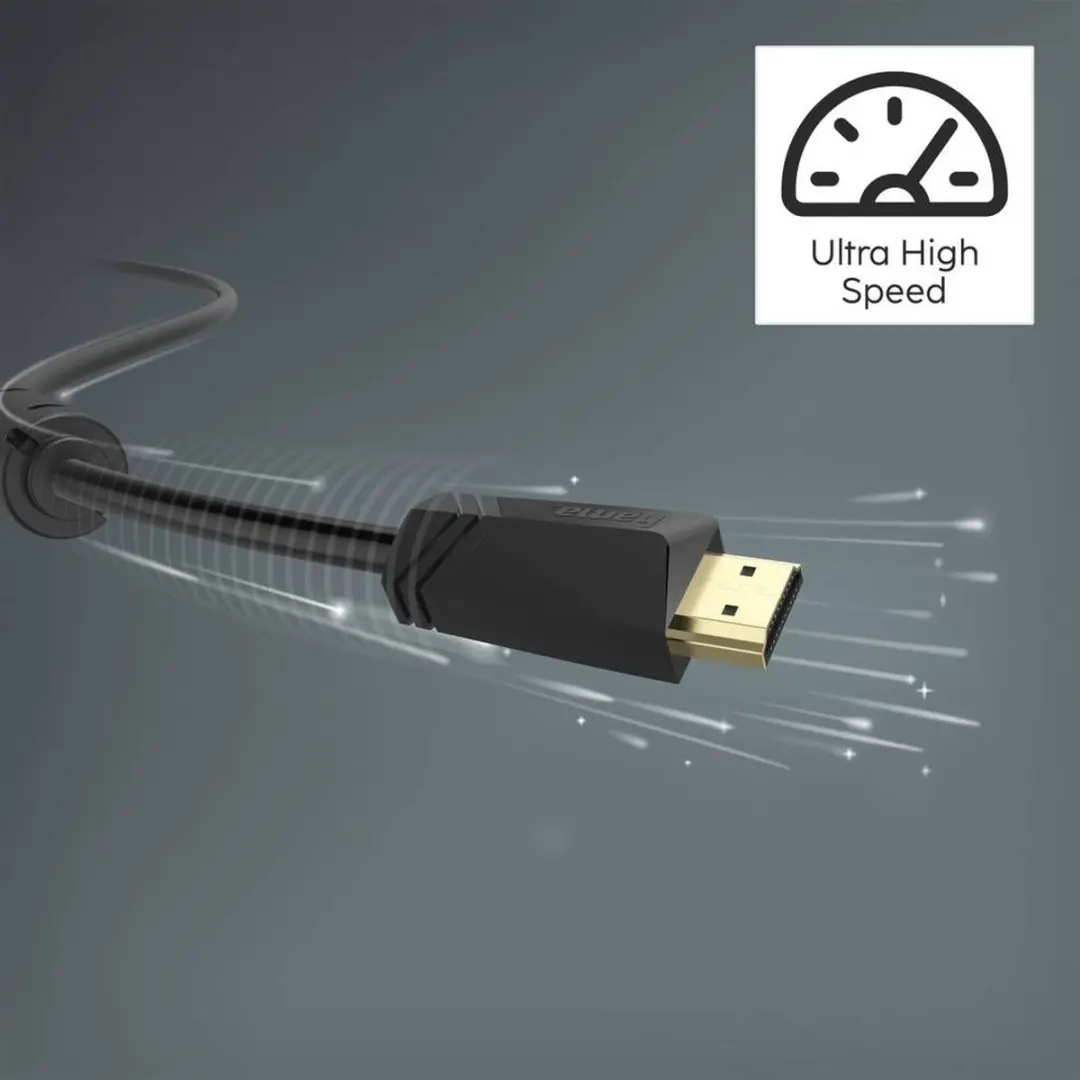 Hama High Speed HDMI-kabel 4K Verguld 10m