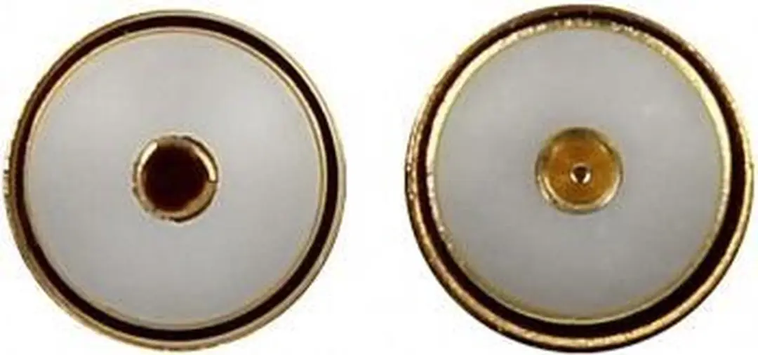 Delock RP-SMA naar SMA Haakse Adapter 50 Ohm 10 GHz - Goud