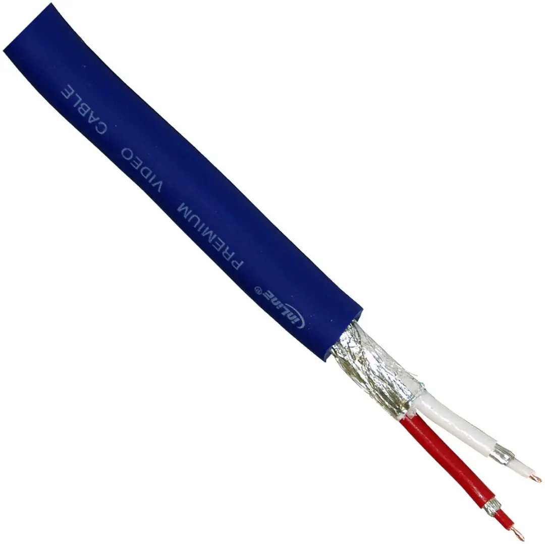 InLine S-VHS Kabel Vergulde 4-pins Mini DIN - 10m - Blauw