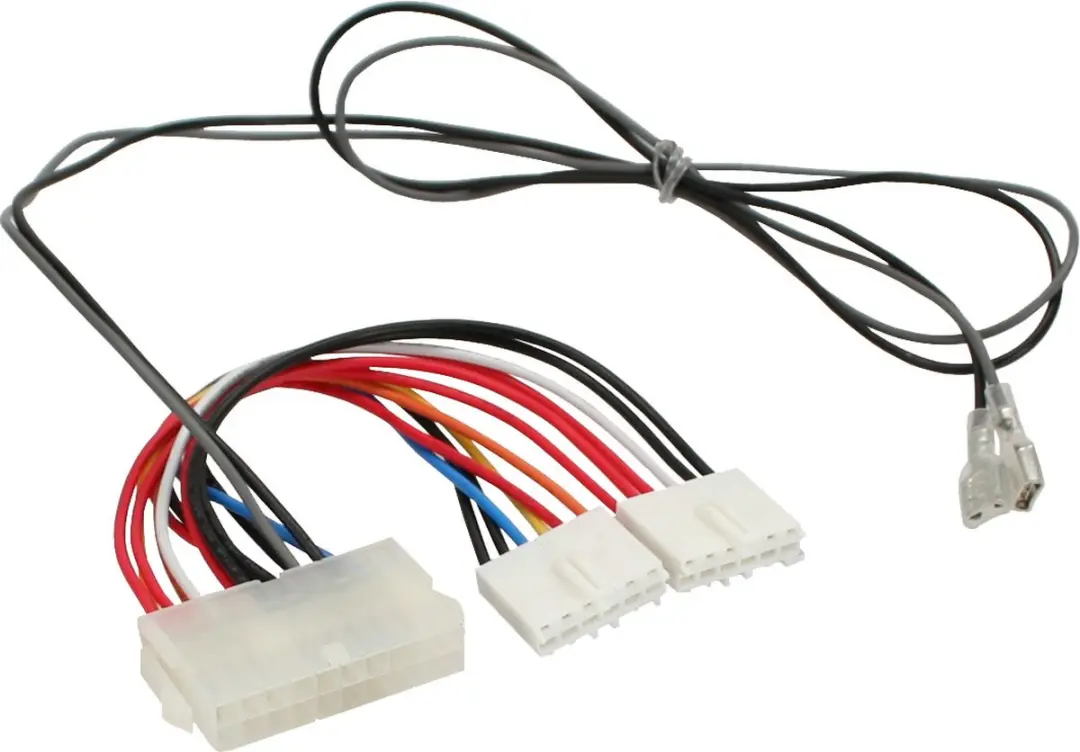 InLine ATX 20-pins Voedingskabel met Schakelaar 0,20m