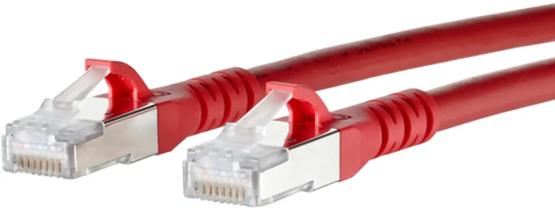 Metz Connect RJ45 Patchkabel CAT 6A S/FTP 5m - Rood