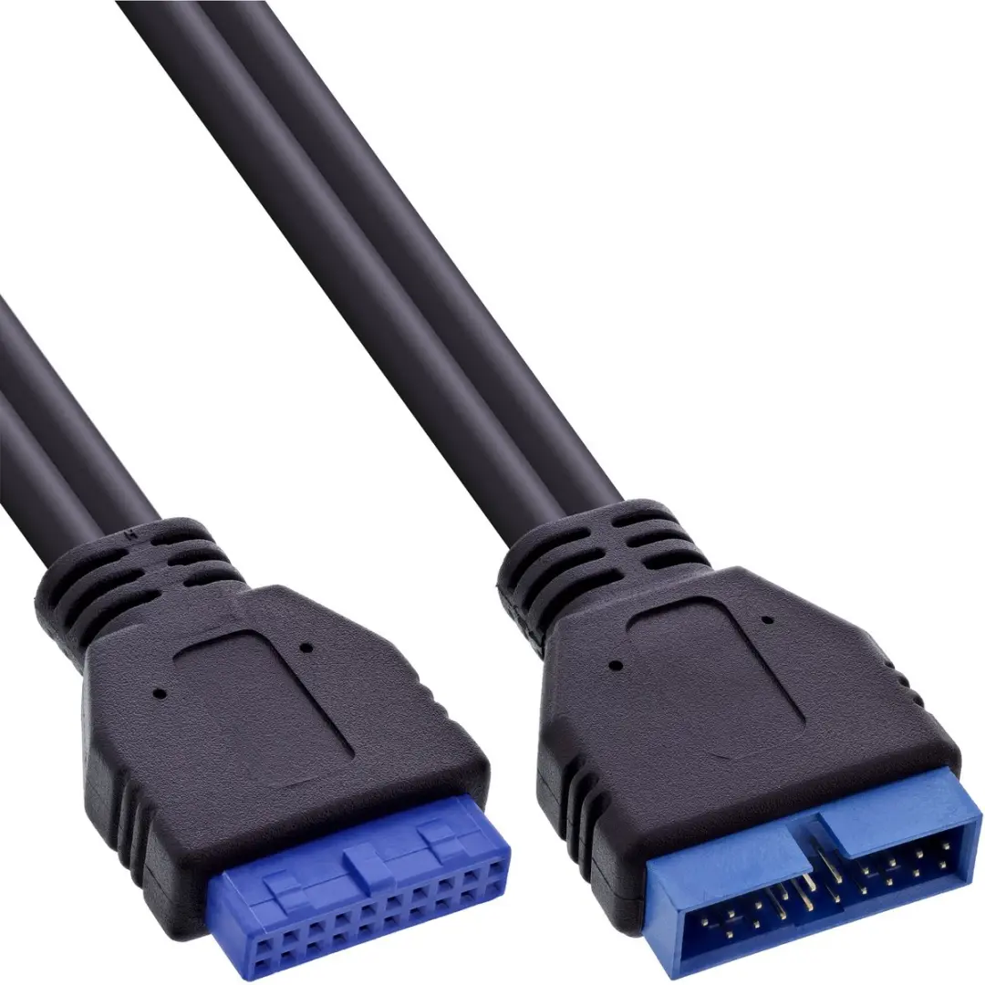 InLine USB 3.0 Verlengkabel M/F 0.35m