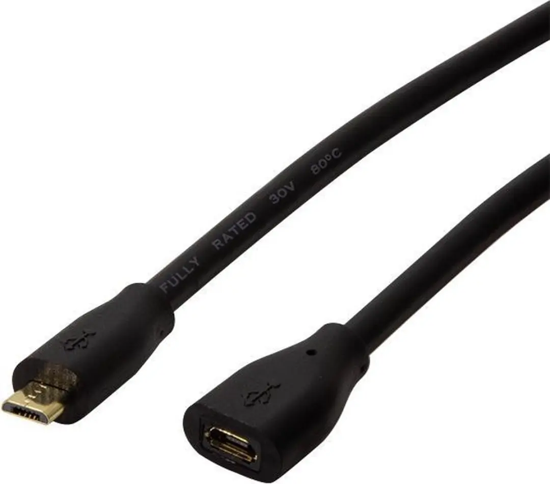 Logilink CU0122 USB 2.0 Kabel Micro-USB B