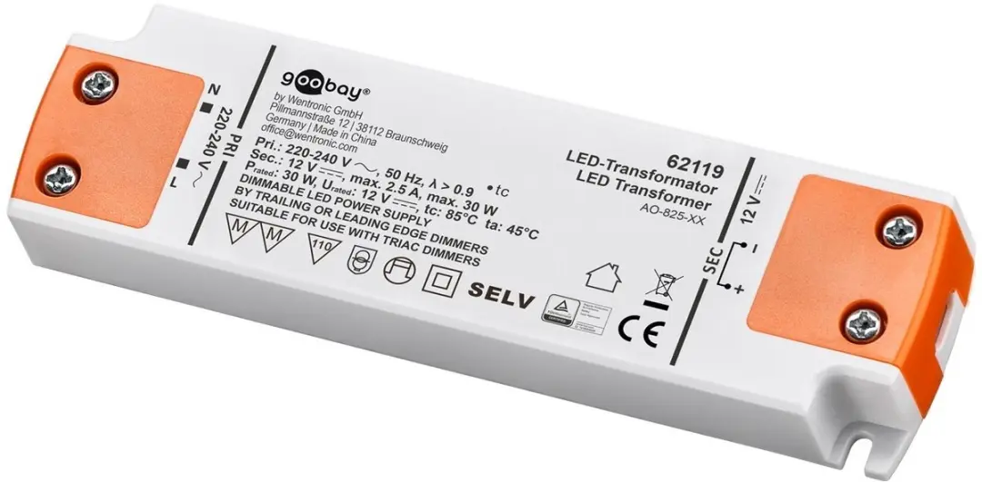 Goobay LED-Transformator 6-30W 12V DC