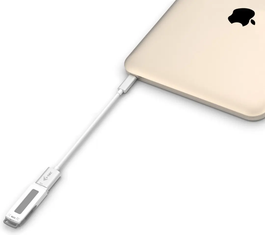 I-tec USB C31ADA USB-A naar USB-C Kabel - Wit