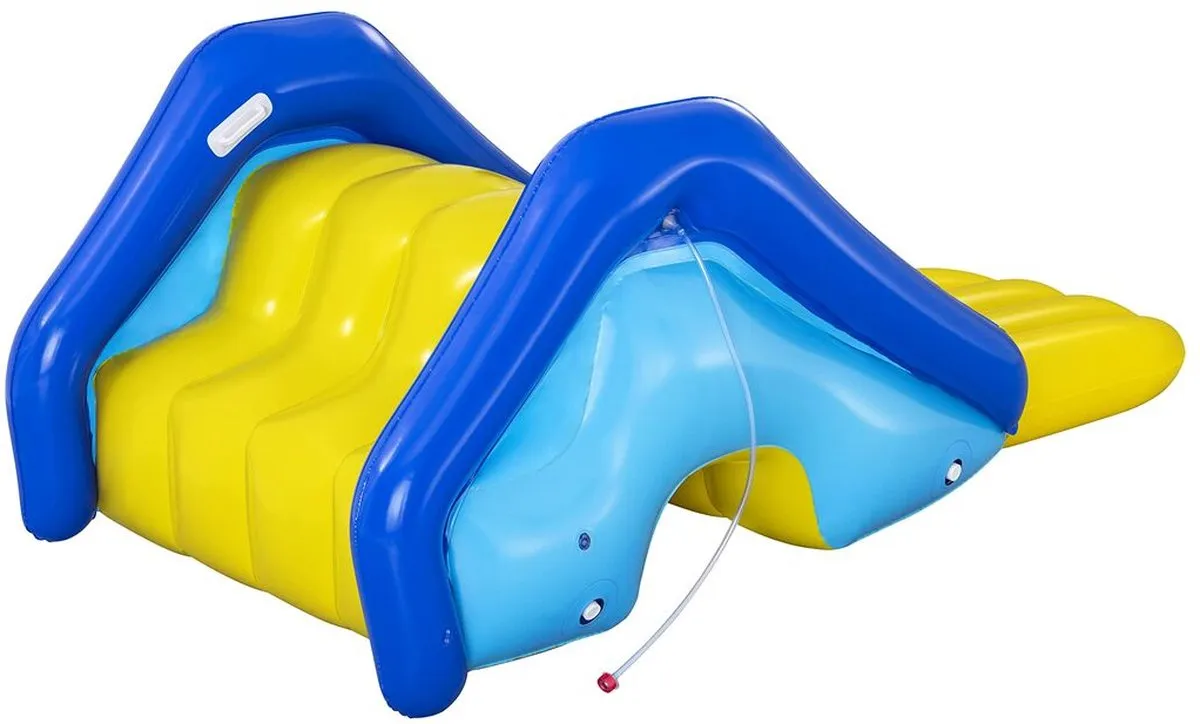 Bestway Opblaasbare Glijbaan 247x124x100cm - Geel - afbeelding 6 van 6