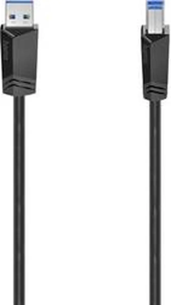 Hama USB 3.0 Kabel 1,5m - Zwart