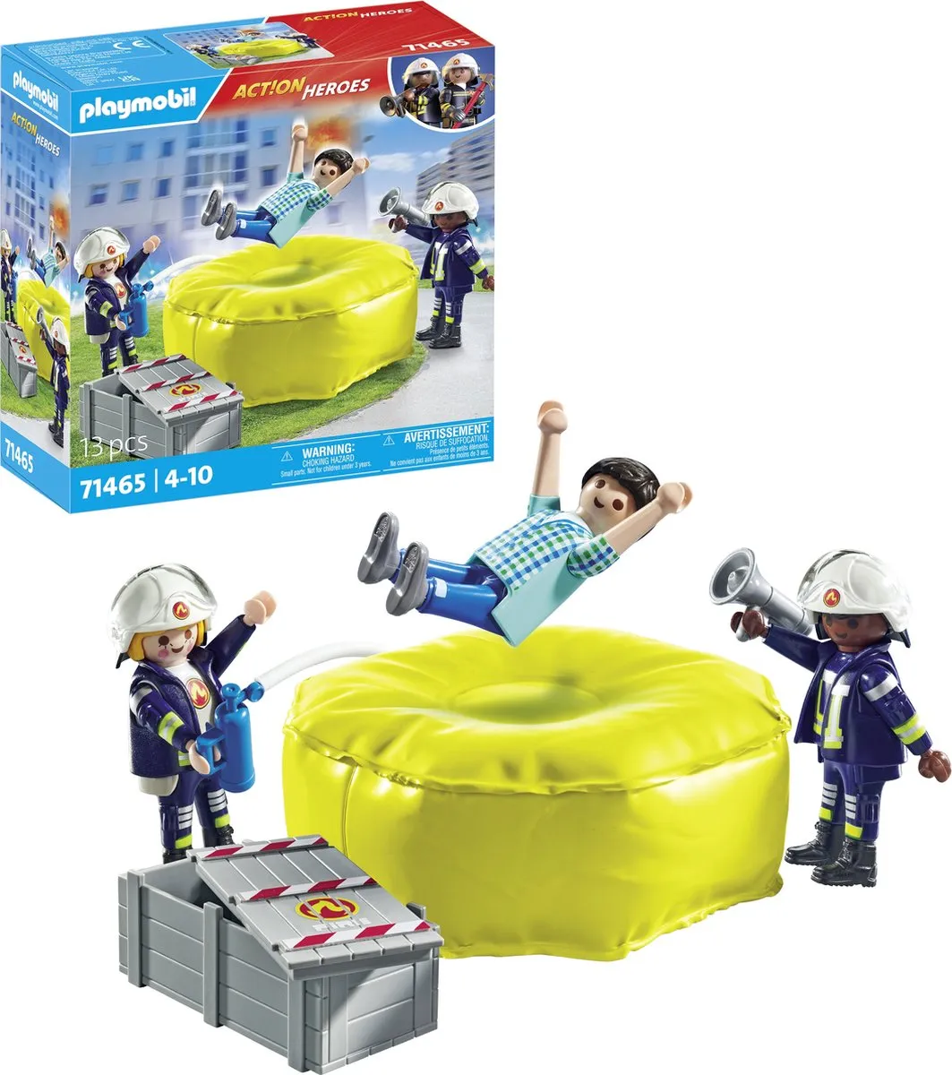 Playmobil Brandweerlieden Luchtkussers 71465 - Multicolor - afbeelding 6 van 6