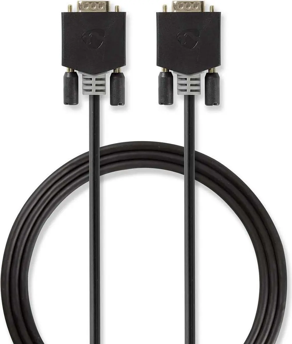 Nedis VGA-Kabel CCBW59000AT50 - 5m - Antraciet