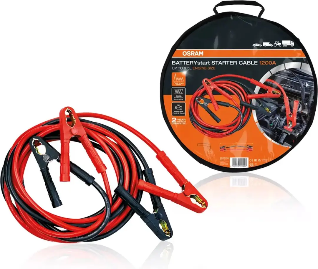 Osram BatteryStart Startkabels 500A 5m