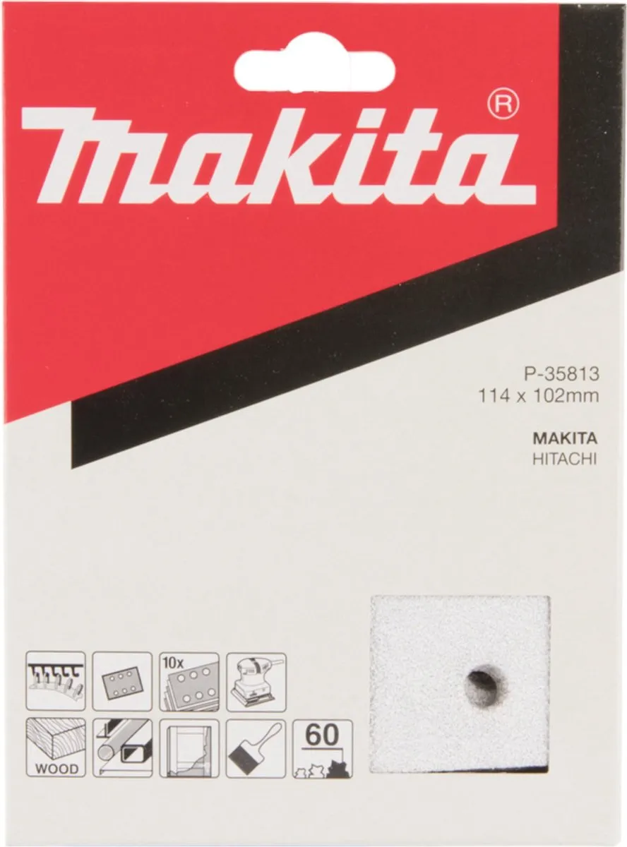 Makita P-35813 Schuurvel K60 114x102cm - Wit