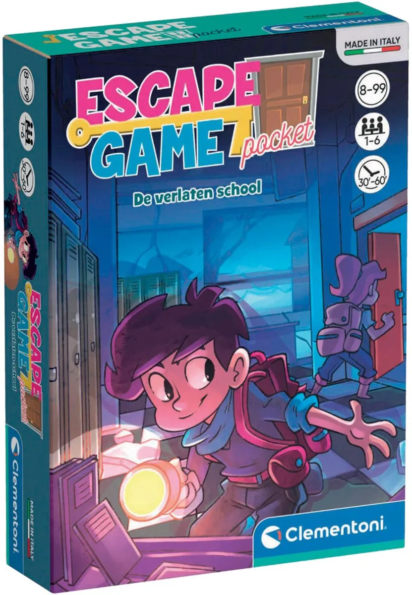 Clementoni Escape Game De Verlaten School Bordspel - 6 Spelers