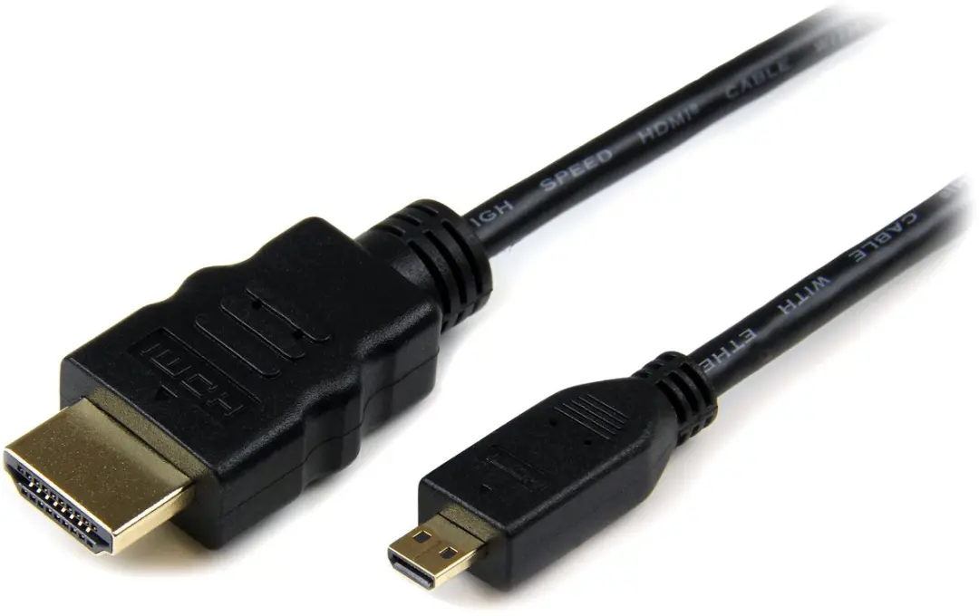 Startech HDMI Kabel 1m - HDMI naar HDMI Micro - Zwart
