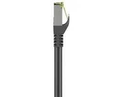 CAT8.1 S/FTP Netwerkkabel 0.5M - Zwart