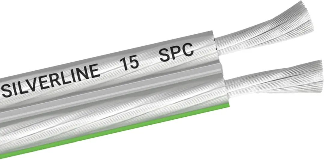 Oehlbach SP-15 Silverline Luidsprekerkabel 1,5mm² - 4m - Transparant